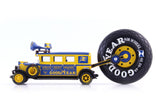 Buick "Goodyear Airwheel" Promotion Bus - blue/yellow 1:43