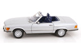 Mercedes 450 SL R107 (1985) - silver 1:12