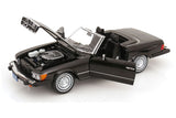 Mercedes 450 SL R107 US-Version (1979) - black 1:12