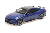 BMW M4 (2020) - BLUE MET. 1:18