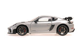 Porsche Cayman GT4 RS 2024 - 2024 -silver Metallic W/ Weissach Package 1:18