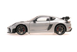 Porsche Cayman GT4 RS 2024 - 2024 -silver Metallic W/ Weissach Package 1:18