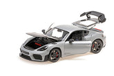 Porsche Cayman GT4 RS 2024 - 2024 -silver Metallic W/ Weissach Package 1:18