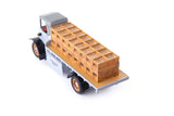 Tribelhorn 3to Kettenwagen, grey (Swiss 1918) - grey/orange 1:43