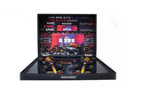 2-CAR-SET - ORACLE RED BULL RACING RB19 - MAX VERSTAPPEN - WORLD CHAMPION QATAR SPRINT & GP 2023 1:18