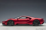 Ford GT (2017) - liquid red / silver stripes 1:12