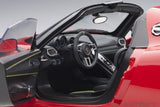 Porsche 918 Spyder "Weissach Package" (2013) - Guards red 1:12