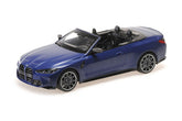 BMW M4 Cabriolet (2021) - matt blue metallic