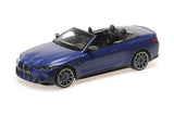BMW M4 Cabriolet (2021) - matt blue metallic