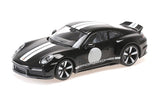 PORSCHE 911 (992) SPORT CLASSIC 2022 - Black W/stripe 1:18