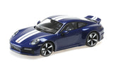 PORSCHE 911 (992) SPORT CLASSIC 2022 - Blue Metallic 1:18