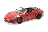 PORSCHE 911 CARRERA 4 GTS CABRIOLET 2020 - RED 1:18