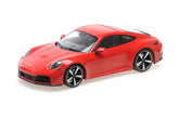 PORSCHE 911 (992.2) CARRERA COUPE 2024 - RED 1:18