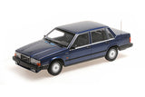 VOLVO 740 GL 1986 - Dark Blue Metallic 1:18