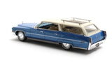 Cadillac DeVille Wagon (1972) - blue met./cream 1:43