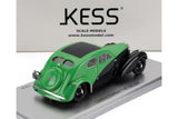 Bugatti 57C s/n.57335 Coupé Aerodynamique (closed roof) 1938 - green/black 1:43