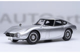 Toyota 2000 GT - silver 1:18