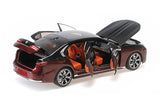 BMW i7 (2022) - black metallic/red metallic