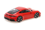 PORSCHE 911 (992.2) CARRERA COUPE 2024 - RED 1:18