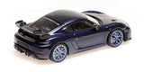 PORSCHE CAYMAN GT4 RS 2021 - Blue W/ Blue Wheels 1:43