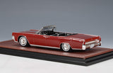 1964 Lincoln Continental Convertible (Open roof) - Fiesta Red 1:43
