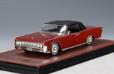 1964 Lincoln Continental Convertible (Closed roof) - Fiesta Red 1:43