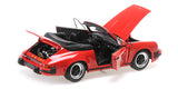 PORSCHE 911 CARRERA CABRIOLET 3.2 1983 - RED 1:18