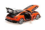 MERCEDES-AMG GT BLACK SERIES 2021 - Orange W/silver Wheels 1:18