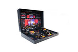2-CAR-SET - ORACLE RED BULL RACING RB19 - MAX VERSTAPPEN - WORLD CHAMPION QATAR SPRINT & GP 2023 1:18