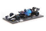 WILLIAMS RACING MERCEDES FW43B - GEORGE RUSSELL - 2ND PLACE BELGIAN GP 2021 1:18