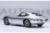 Toyota 2000 GT - silver 1:18