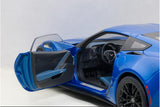 Chevrolet Corvette C7 Z06 - Laguna blue Tintcoat 1:18