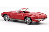 Chevrolet Corvette Sting Ray Cabriolet 1963 - Riverside Rot 1:18