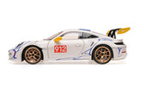 PORSCHE 911 (992) GT3RS 2023 - White/yellow Decor 1:18