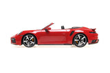 PORSCHE 911 (992) TURBO S CABRIOLET 2020 - RED 1:18