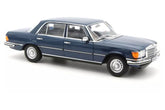 Mercedes 350 SEL W116 (1979) - Hansa blue 1:18