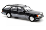 Mercedes 300 D (S124) T-Modell 1990 - blue black met. 1:18