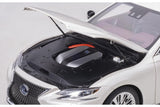 Lexus LS500h - sonic white metallic 1:18