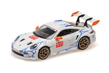 PORSCHE 911 (992) GT3RS 2023 - White W/orange Decor 1:43