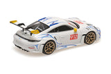 PORSCHE 911 (992) GT3RS 2023 - White W/yellow Decor 1:43