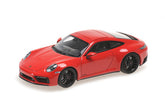 PORSCHE 911 (992) CARRERA 4 GTS 2019 - RED 1:43