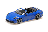 PORSCHE 911 (992.2) CARRERA GTS CABRIOLET 2024 - Blue 1:43