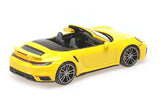 PORSCHE 911 (992) TURBO S CABRIOLET 2019 - Yellow 1:43