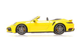 PORSCHE 911 (992) TURBO S CABRIOLET 2019 - Yellow 1:43