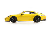 PORSCHE 911 (992) GT3 TOURING 2021 - Yellow W/black Wheels 1:43