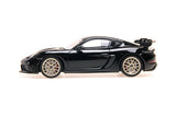 PORSCHE CAYMAN GT4 RS 2021 - Black W/ Neodyme Wheels 1:43