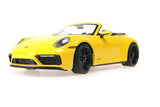 PORSCHE 911 CARRERA 4 GTS CABRIOLET 2020 - Yellow 1:18