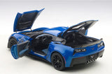 Chevrolet Corvette C7 Z06 - Laguna blue Tintcoat 1:18