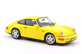 Porsche 911 (964) Carrera 2 Coupé 1990 - yellow 1:18