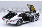 Toyota 2000 GT - silver 1:18